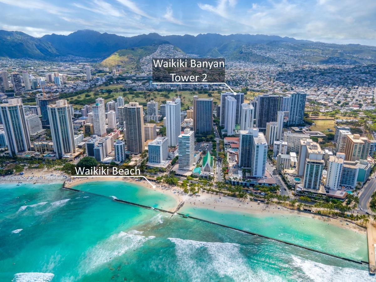 Waikiki Banyan 1Br With Great Ocean Views, Steps To Beach & Parking! Honolulu Dış mekan fotoğraf