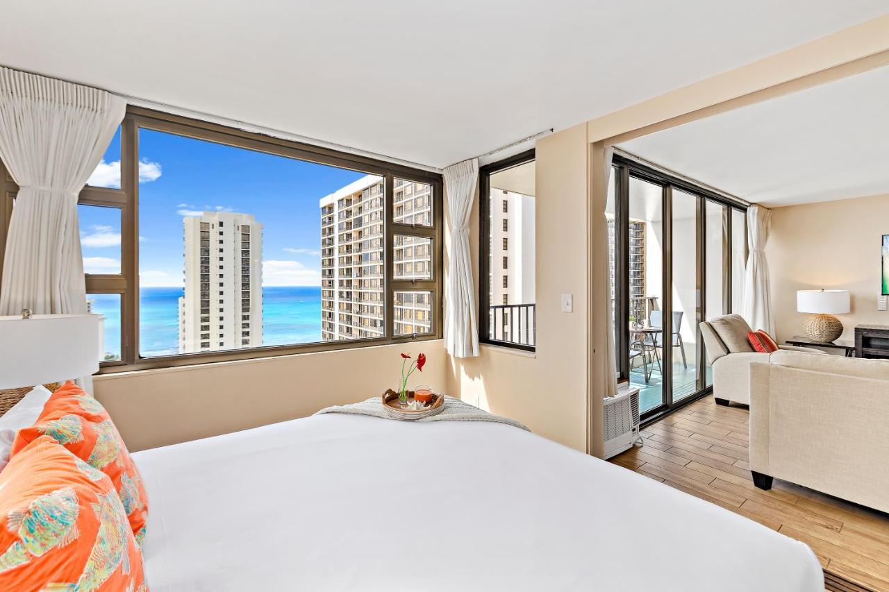 Waikiki Banyan 1Br With Great Ocean Views, Steps To Beach & Parking! Honolulu Dış mekan fotoğraf