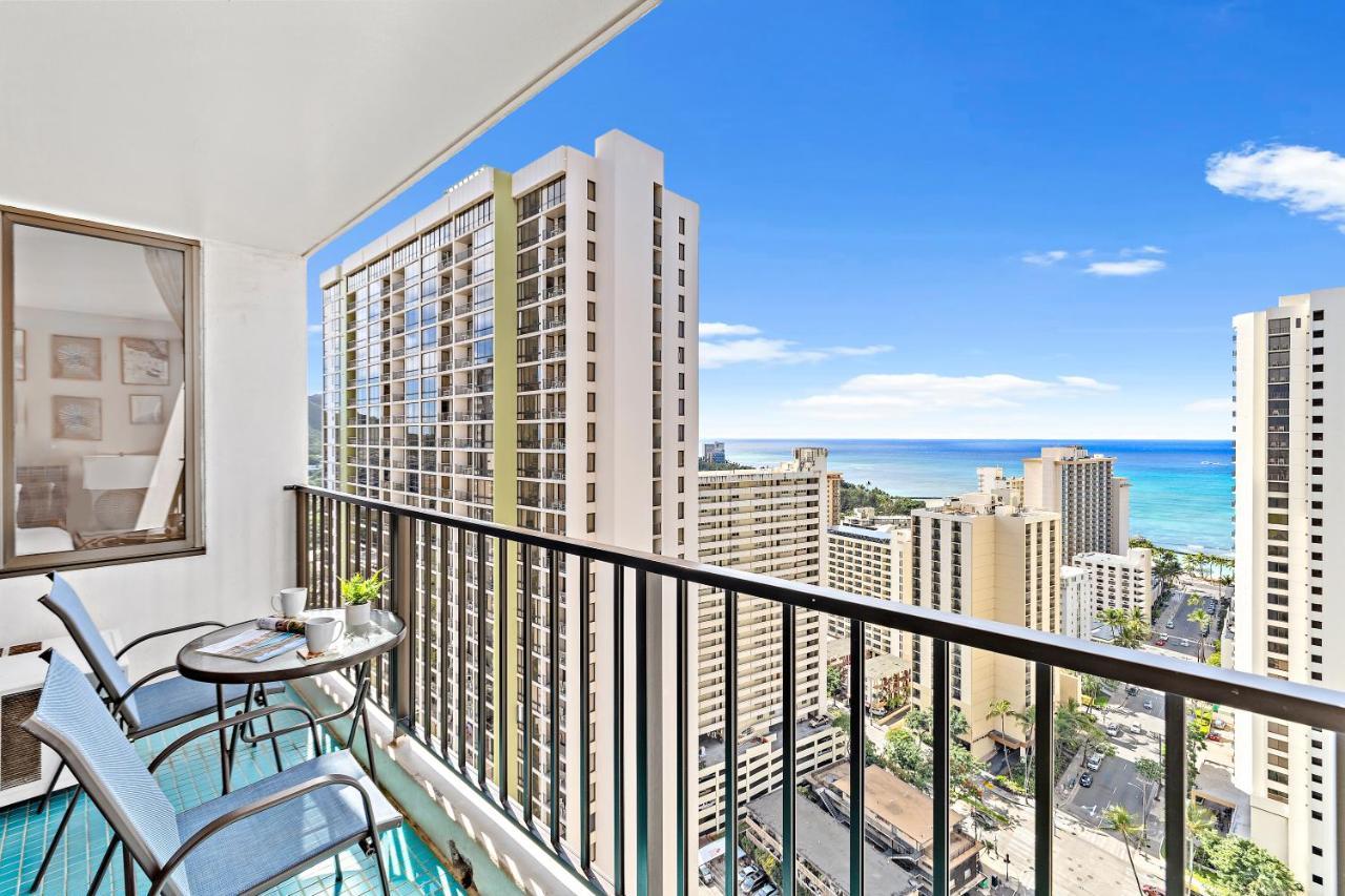 Waikiki Banyan 1Br With Great Ocean Views, Steps To Beach & Parking! Honolulu Dış mekan fotoğraf