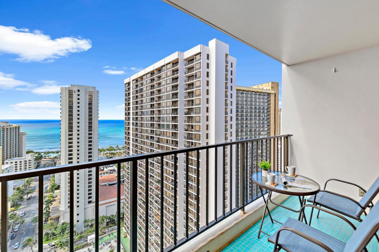 Waikiki Banyan 1Br With Great Ocean Views, Steps To Beach & Parking! Honolulu Dış mekan fotoğraf
