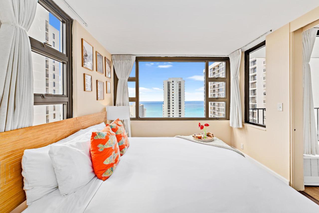 Waikiki Banyan 1Br With Great Ocean Views, Steps To Beach & Parking! Honolulu Dış mekan fotoğraf